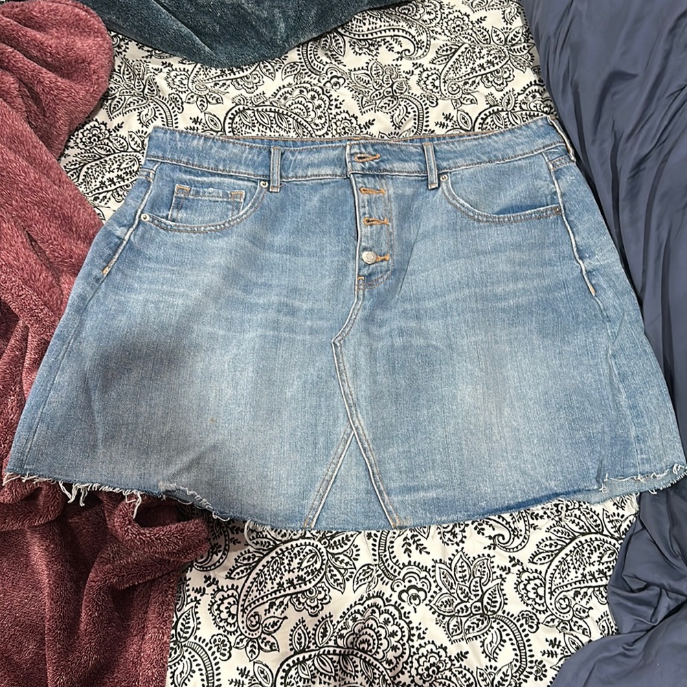 Mini Jean Skirt SZ 16
